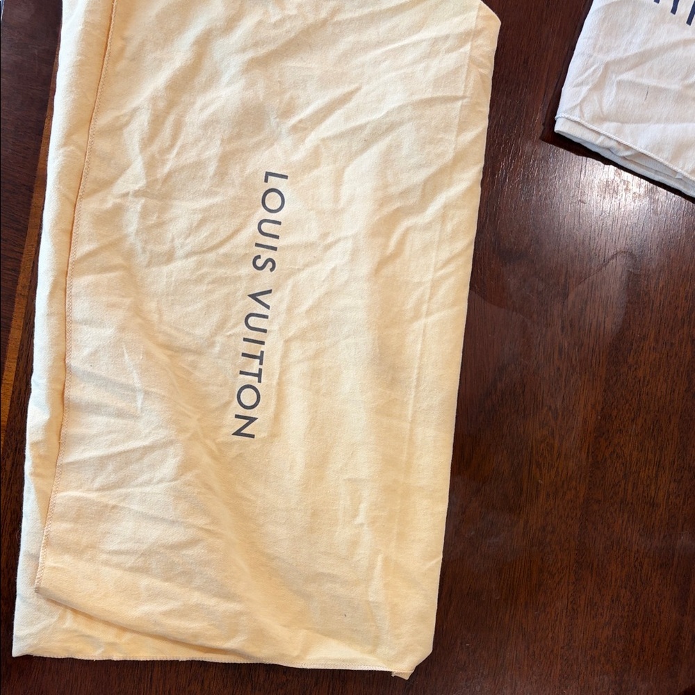 Louis Vuitton Cream Storage Bag